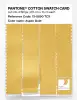 Product image 3 of the product “PANTONE® COTTON SWATCH CARD 13-0850 TCX Aspen Gold ”