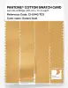 Artikelbild 3 des Artikels “PANTONE® COTTON SWATCH CARD 13-0940 TCX Sunset Gold “