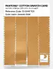 Product image 3 of the product “PANTONE® COTTON SWATCH CARD 13-0946 TCX Jurassic Gold ”