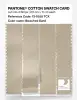 Product image 3 of the product “PANTONE® COTTON SWATCH CARD 13-1008 TCX Bleached Sand ”