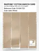 Product image 3 of the product “PANTONE® COTTON SWATCH CARD 13-1016 TCX Wheat ”
