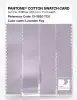 Product image 3 of the product “PANTONE® COTTON SWATCH CARD 13-3820 TCX Lavender Fog ”