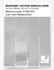 Product image 3 of the product “PANTONE® COTTON SWATCH CARD 13-4108 TCX Nimbus Cloud ”