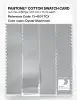 Product image 3 of the product “PANTONE® COTTON SWATCH CARD 13-4201 TCX Oyster Mushroom ”