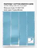 Product image 3 of the product “PANTONE® COTTON SWATCH CARD 13-4307 TCX Tropical Breeze ”