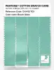 Product image 3 of the product “PANTONE® COTTON SWATCH CARD 13-5412 TCX Beach Glass ”