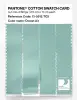 Product image 3 of the product “PANTONE® COTTON SWATCH CARD 13-5512 TCX Ocean Air ”
