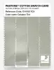 Product image 3 of the product “PANTONE® COTTON SWATCH CARD 13-6105 TCX Celadon Tint ”