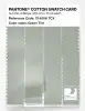 Product image 3 of the product “PANTONE® COTTON SWATCH CARD 13-6106 TCX Green Tint ”