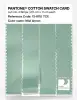 Product image 3 of the product “PANTONE® COTTON SWATCH CARD 13-6110 TCX Mist Green ”