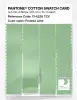 Product image 3 of the product “PANTONE® COTTON SWATCH CARD 13-6226 TCX Frosted Lime ”