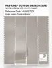 Product image 3 of the product “PANTONE® COTTON SWATCH CARD 14-0002 TCX Pumice Stone ”