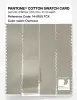 Product image 3 of the product “PANTONE® COTTON SWATCH CARD 14-0105 TCX Overcast ”