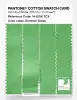 Product image 3 of the product “PANTONE® COTTON SWATCH CARD 14-0156 TCX Summer Green ”