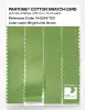 Product image 3 of the product “PANTONE® COTTON SWATCH CARD 14-0244 TCX Bright Lime Green ”