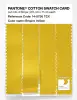 Product image 3 of the product “PANTONE® COTTON SWATCH CARD 14-0756 TCX Empire Yellow ”