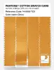 Product image 3 of the product “PANTONE® COTTON SWATCH CARD 14-0955 TCX Citrus ”