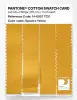 Product image 3 of the product “PANTONE® COTTON SWATCH CARD 14-0957 TCX Spectra Yellow ”