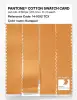 Product image 3 of the product “PANTONE® COTTON SWATCH CARD 14-1052 TCX Kumquat ”