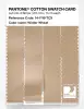 Product image 3 of the product “PANTONE® COTTON SWATCH CARD 14-1119 TCX Winter Wheat ”