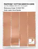 Product image 3 of the product “PANTONE® COTTON SWATCH CARD 14-1224 TCX Coral Sands ”