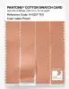 Product image 3 of the product “PANTONE® COTTON SWATCH CARD 14-1227 TCX Peach ”