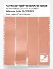 Product image 3 of the product “PANTONE® COTTON SWATCH CARD 14-1228 TCX Peach Nectar ”