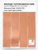 Product image 3 of the product “PANTONE® COTTON SWATCH CARD 14-1230 TCX Apricot Wash ”