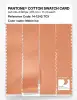 Product image 3 of the product “PANTONE® COTTON SWATCH CARD 14-1242 TCX Melon Ice ”