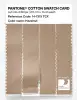 Product image 3 of the product “PANTONE® COTTON SWATCH CARD 14-1315 TCX Hazelnut ”