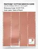 Product image 3 of the product “PANTONE® COTTON SWATCH CARD 14-1417 TCX Taste of Peach ”