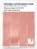 Product image 3 of the product “PANTONE® COTTON SWATCH CARD 14-1419 TCX Peach Pearl ”