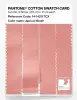 Product image 3 of the product “PANTONE® COTTON SWATCH CARD 14-1420 TCX Apricot Blush ”