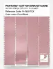 Product image 3 of the product “PANTONE® COTTON SWATCH CARD 14-1909 TCX Coral Blush ”