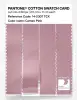 Product image 3 of the product “PANTONE® COTTON SWATCH CARD 14-2307 TCX Cameo Pink ”