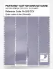 Product image 3 of the product “PANTONE® COTTON SWATCH CARD 14-3915 TCX Lilac Clematis ”