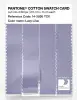 Product image 3 of the product “PANTONE® COTTON SWATCH CARD 14-3926 TCX Lacy Lilac ”