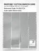 Product image 3 of the product “PANTONE® COTTON SWATCH CARD 14-4102 TCX Glacier Gray ”