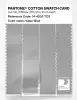 Product image 3 of the product “PANTONE® COTTON SWATCH CARD 14-4203 TCX Vapor Blue ”