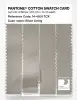 Product image 3 of the product “PANTONE® COTTON SWATCH CARD 14-4501 TCX Silver Lining ”