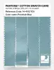 Product image 3 of the product “PANTONE® COTTON SWATCH CARD 14-4512 TCX Porcelain Blue ”