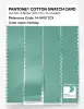 Product image 3 of the product “PANTONE® COTTON SWATCH CARD 14-5413 TCX Holiday ”