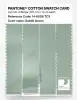 Product image 3 of the product “PANTONE® COTTON SWATCH CARD 14-6008 TCX Subtle Green ”