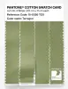 Product image 3 of the product “PANTONE® COTTON SWATCH CARD 15-0326 TCX Tarragon ”
