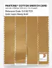 Product image 3 of the product “PANTONE® COTTON SWATCH CARD 15-1142 TCX Honey Gold ”