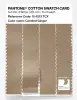 Product image 3 of the product “PANTONE® COTTON SWATCH CARD 15-1213 TCX Candied Ginger ”