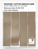 Product image 3 of the product “PANTONE® COTTON SWATCH CARD 15-1215 TCX Sesame ”