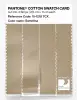 Product image 3 of the product “PANTONE® COTTON SWATCH CARD 15-1218 TCX Semolina ”