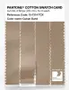 Product image 3 of the product “PANTONE® COTTON SWATCH CARD 15-1314 TCX Cuban Sand ”