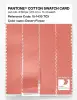 Product image 3 of the product “PANTONE® COTTON SWATCH CARD 15-1435 TCX Desert Flower ”